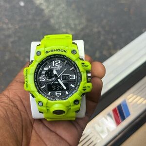 G-Shock Bright Lime Green Rugged Sport Watch